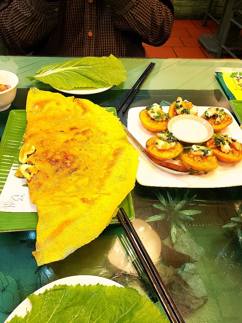 Snapdishの料理写真:Banh Xeo / Vietnamese pancake/ la crêpe vietnamienne|Loc Thao Tranさん