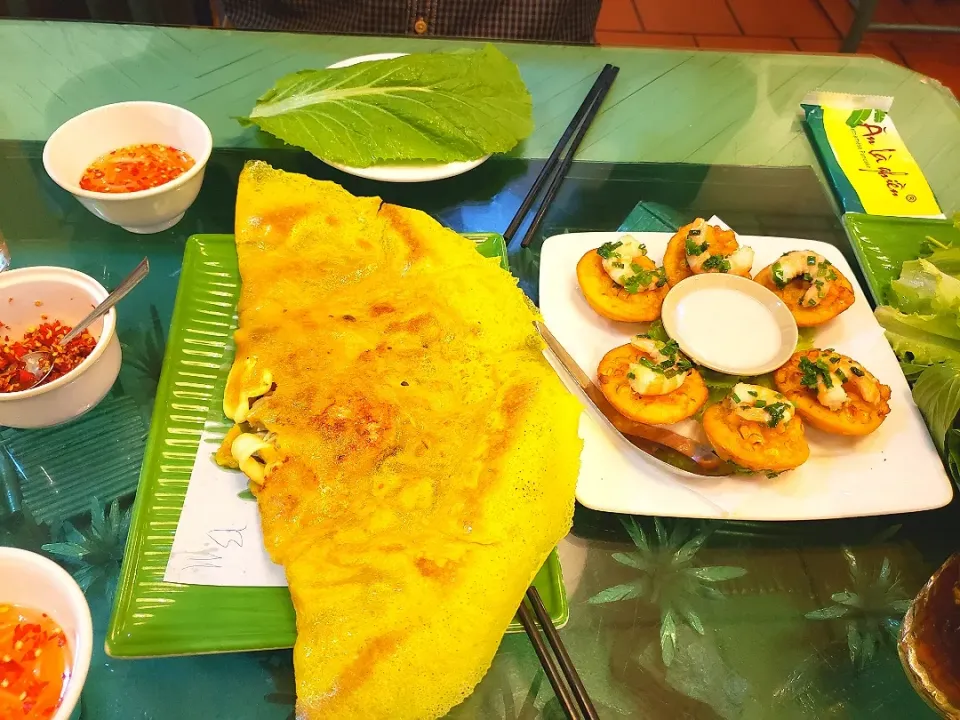 Bánh xèo 🇻🇳/ Vietnamese Pancake|Loc Thao Tranさん