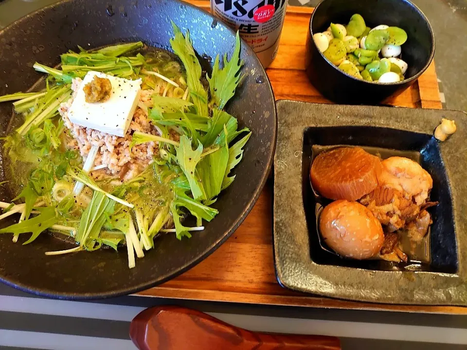 Snapdishの料理写真:yokoさんの料理 休日の水曜日✨ 

今朝の朝御飯は、クリームチーズにゅうめん♪|yokoさん