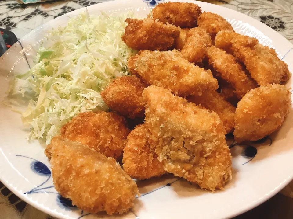 Snapdishの料理写真:シャケのフライ🐟😋|アライさんさん