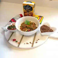 Soya mince with dehydrated vegetables|noksさん