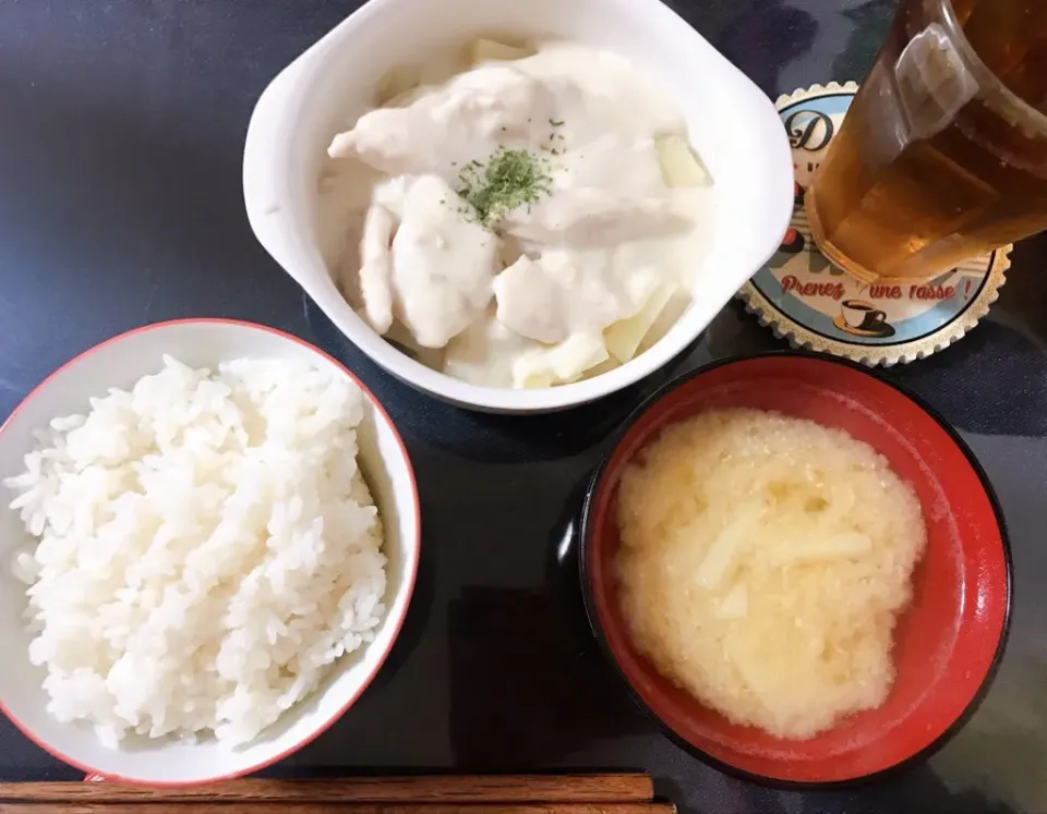 鶏肉のホワイトクリーム煮|るるさん