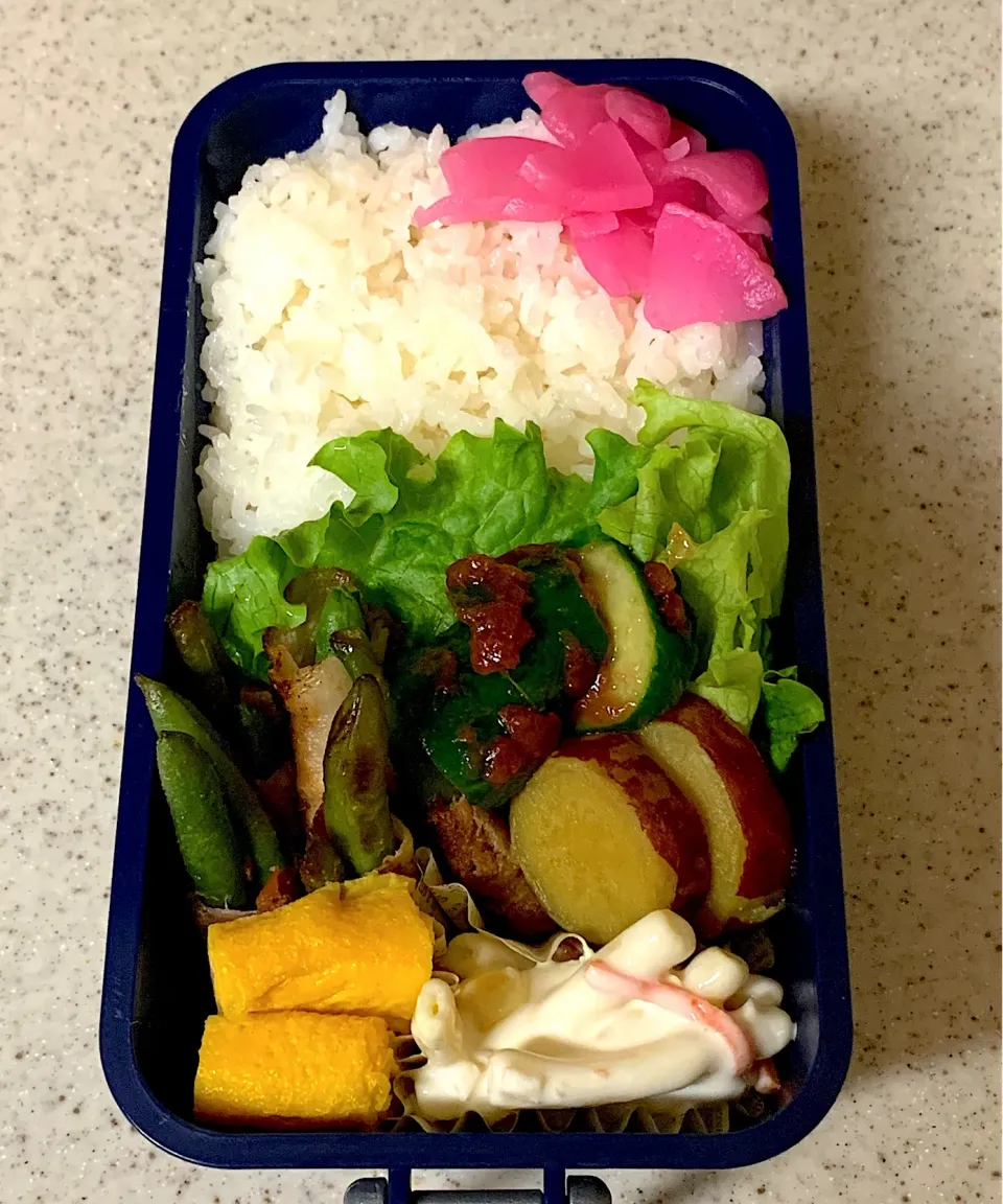 Snapdishの料理写真:野菜の豚肉巻き弁当|besさん