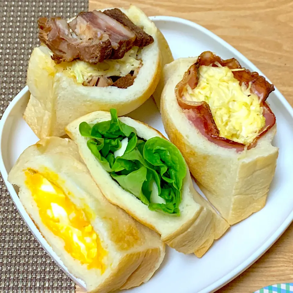 今日のお昼ご飯　サンドイッチ|&しーさん