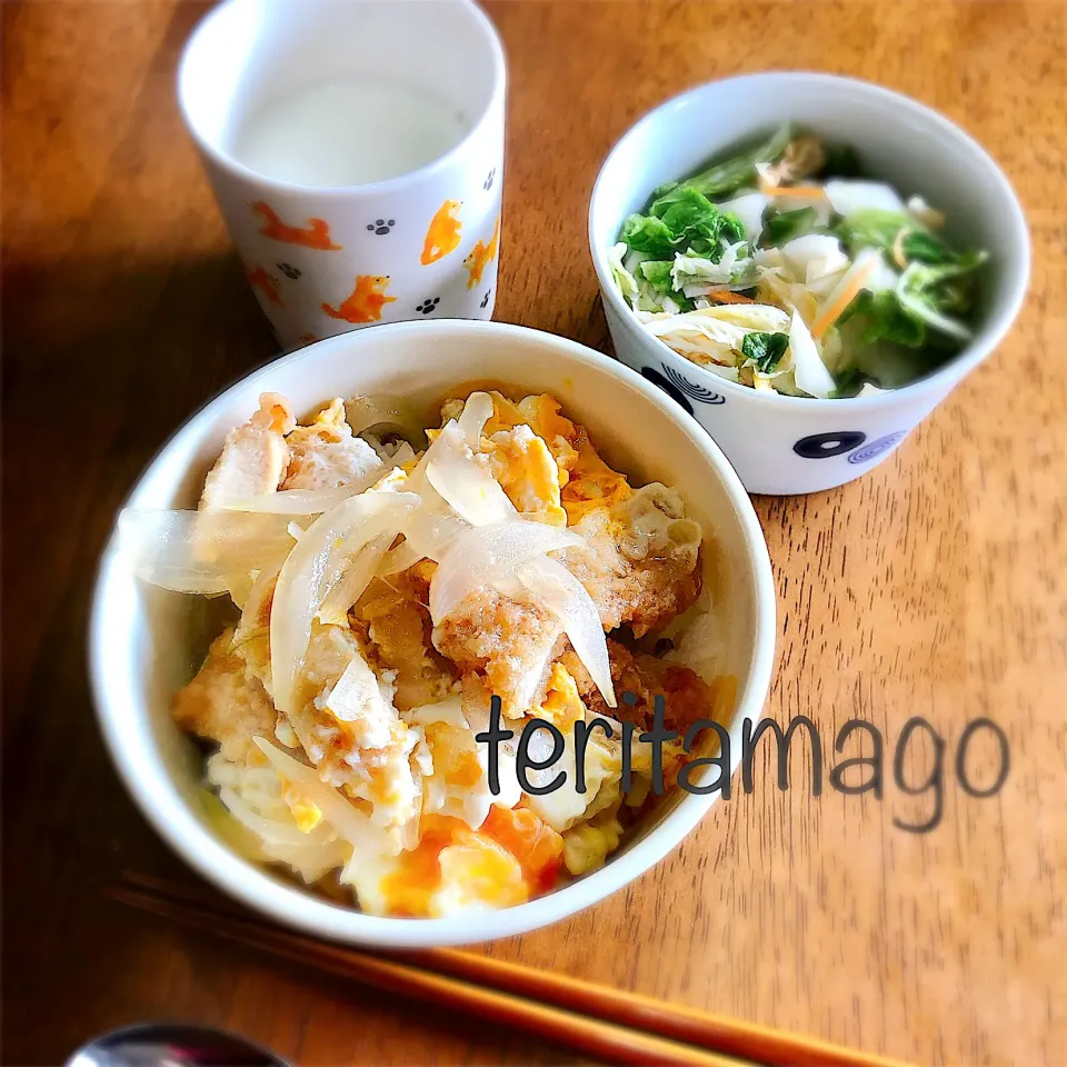 チキンカツ丼|teritamagoさん