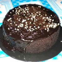 1st try. Moist chocolate cake.|Etsue_Tammaraさん