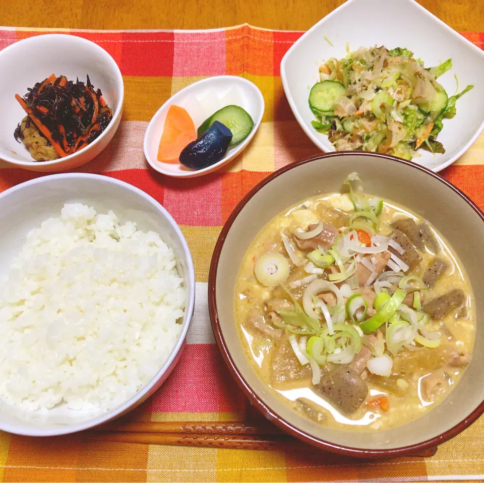 もつ煮 晩ご飯|Gigi Cafeさん