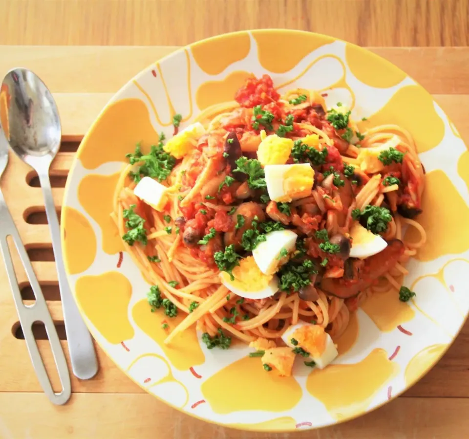 我が家のパスタ#料理研究家指宿さゆり|【公式】料理研究家　指宿さゆり≫ｽﾀｼﾞｵ（ｽﾀｯﾌ運営）さん