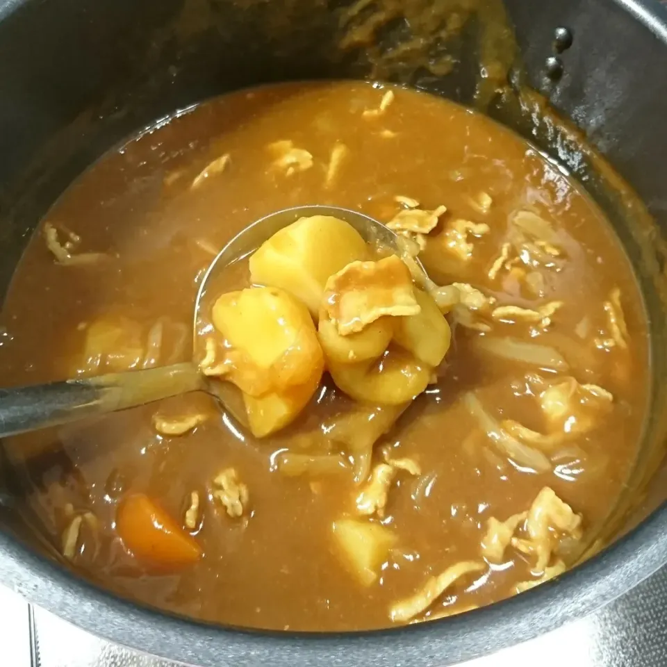 久しぶりにカレー作ったよ🤗|しまだ ちえこさん