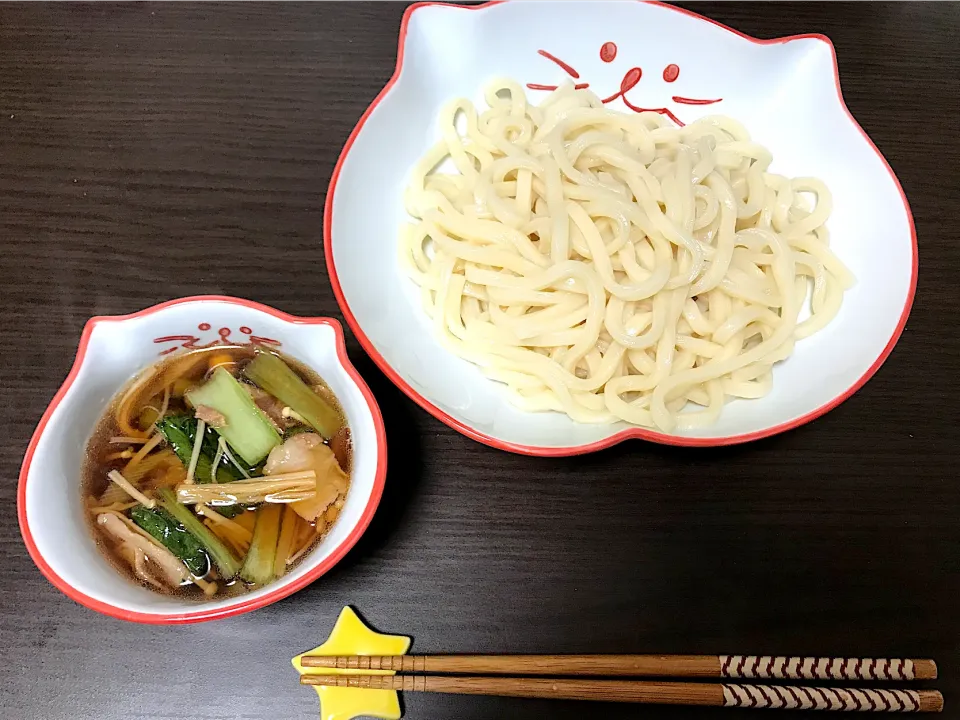 Snapdishの料理写真:肉汁つけうどん|めぐみんさん