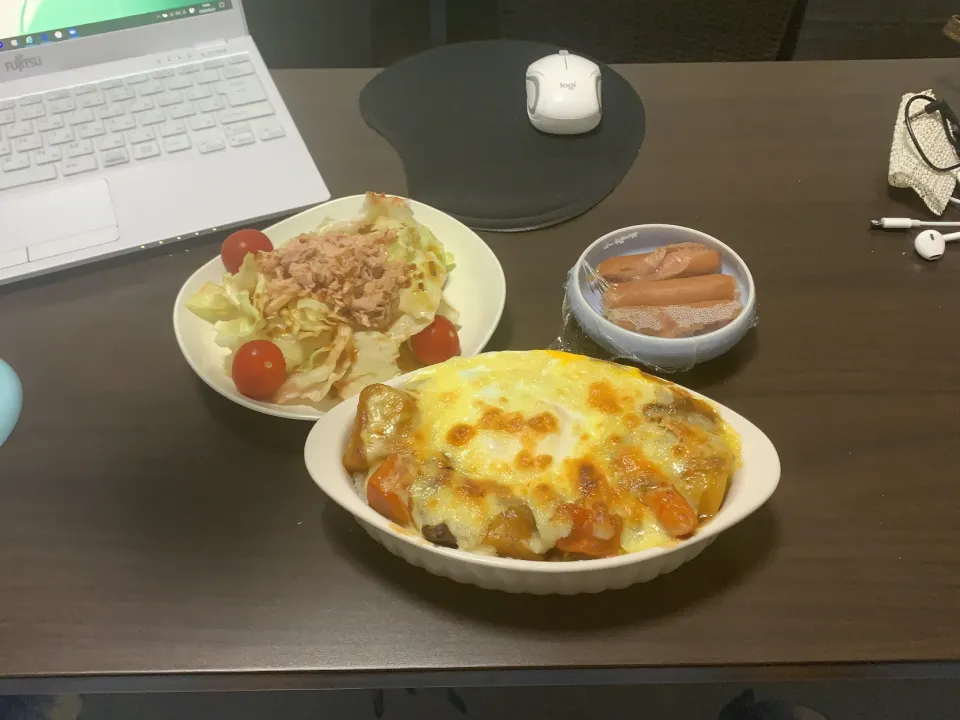 今日の夜ご飯|(ノ◕ω◕)ノ➰(せが)さん