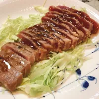 マグロの和風カルパッチョ🐟😋