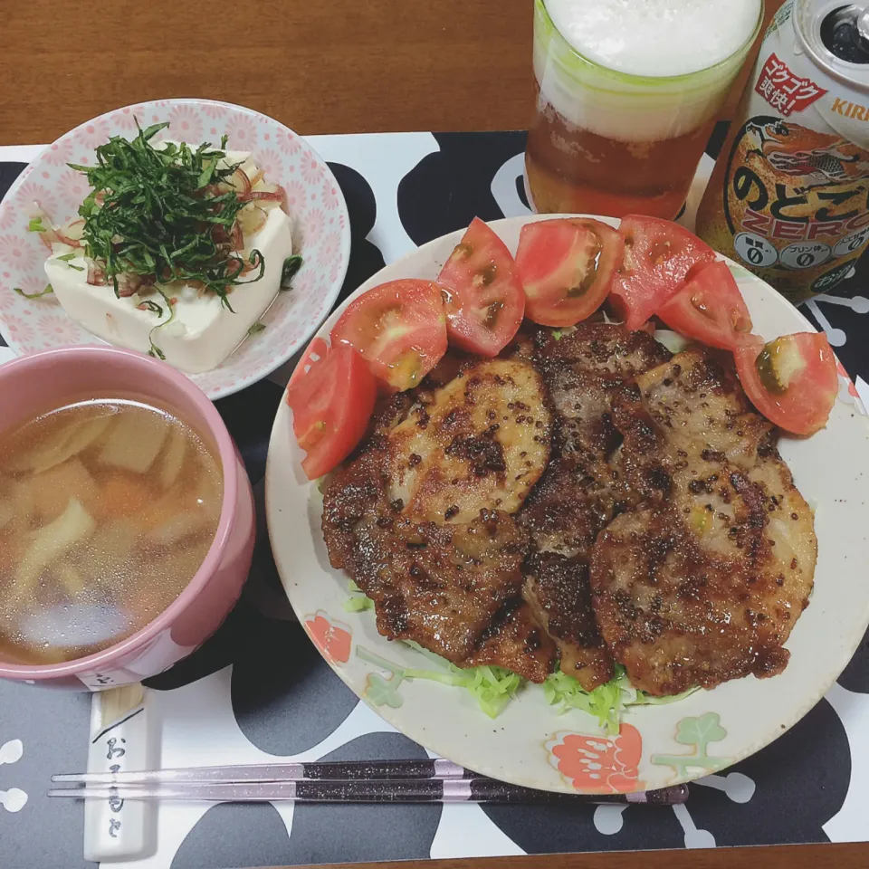 豚肉のハニーマスタード焼き🍯|waiwaiさん