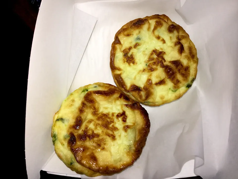 Spinach and white egg omelette bites from Tim Hortons|ninja kittyさん