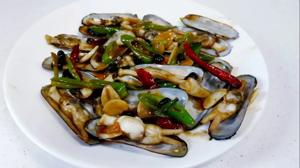 saute razor clams|steven z.y.さん