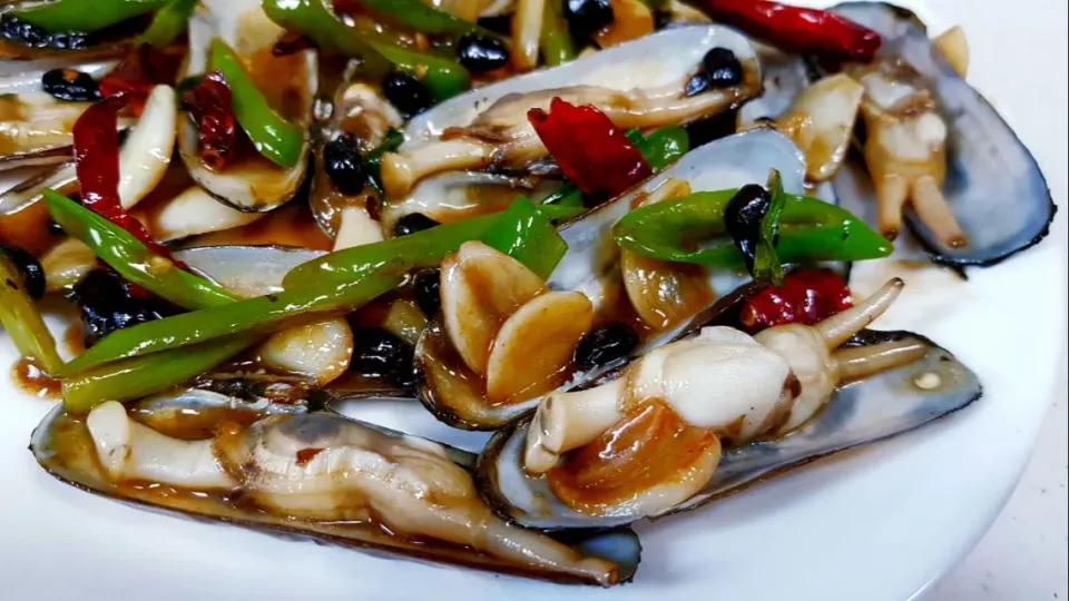 saute razor clams|steven z.y.さん