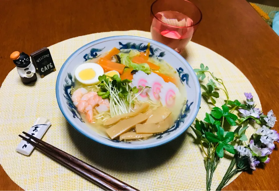 「塩ラーメン🍜」|バシュランさん