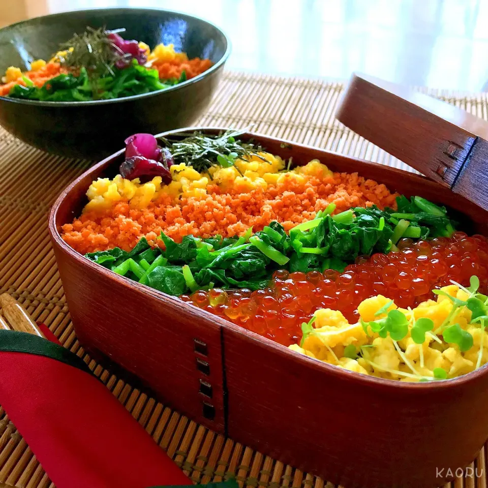 北海道そぼろ丼弁当♪|かおちゃんさん