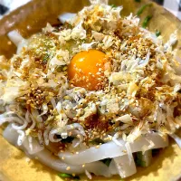 Snapdishの料理写真:アオリイカ丼|やみーさん