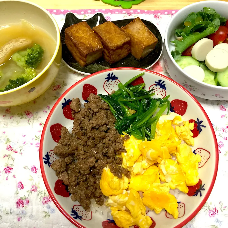 4歳児晩ご飯|さとう かおりさん