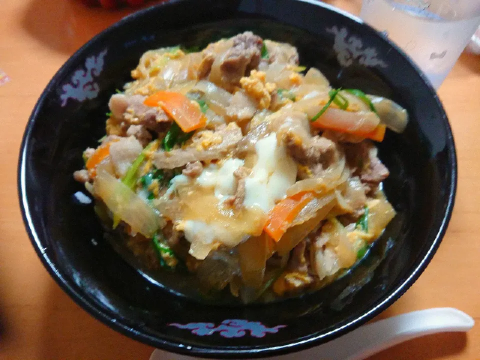 手作り親子丼(●´ω｀●)|おてんとさんさん