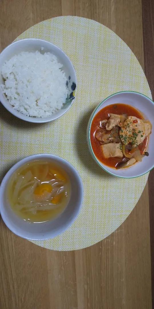 Snapdishの料理写真:チキントマト煮込み|ぽんださん