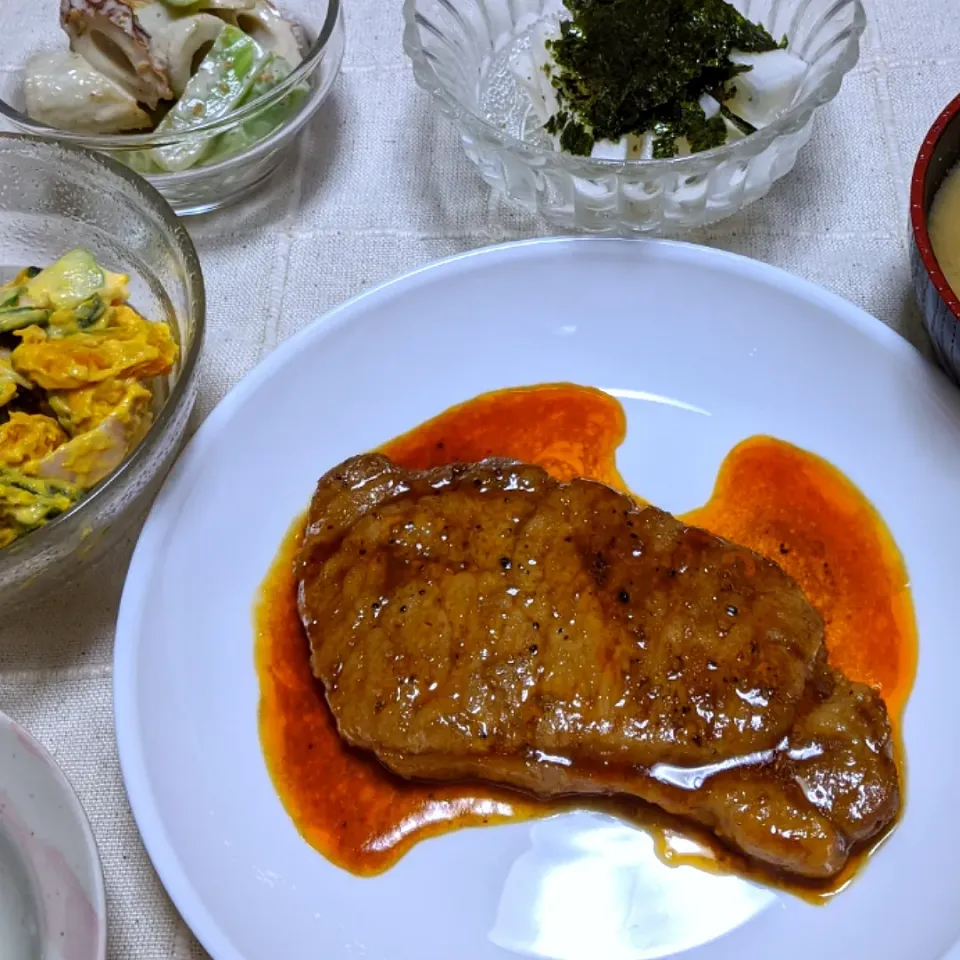 Snapdishの料理写真:2020/05/22　今日の晩ごはん🍀|ちいたんさん