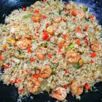 Snapdishの料理写真:Prawn fried rice|azirasamsuddin771008055774さん