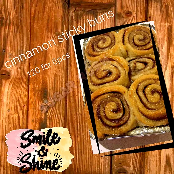 cinnamon sticky buns|sugarrushさん