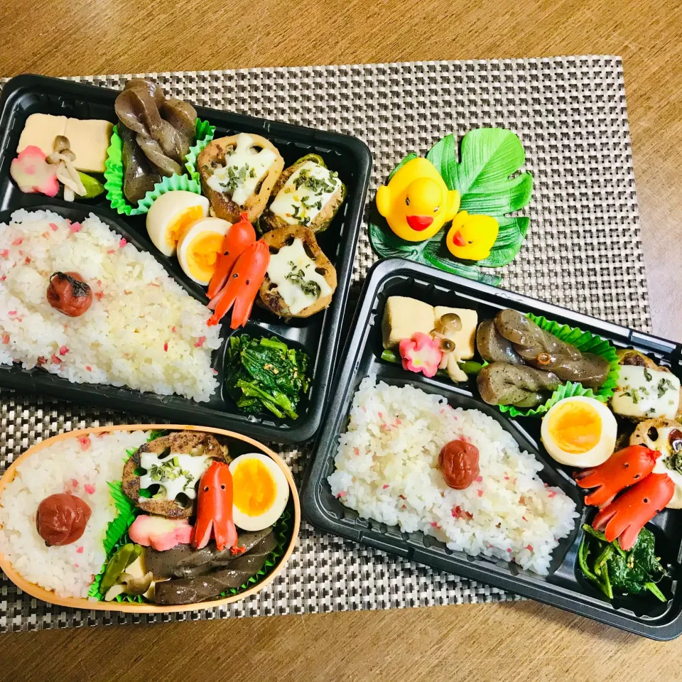 Snapdishの料理写真:子供達の置き弁🍱|nailsbayさん