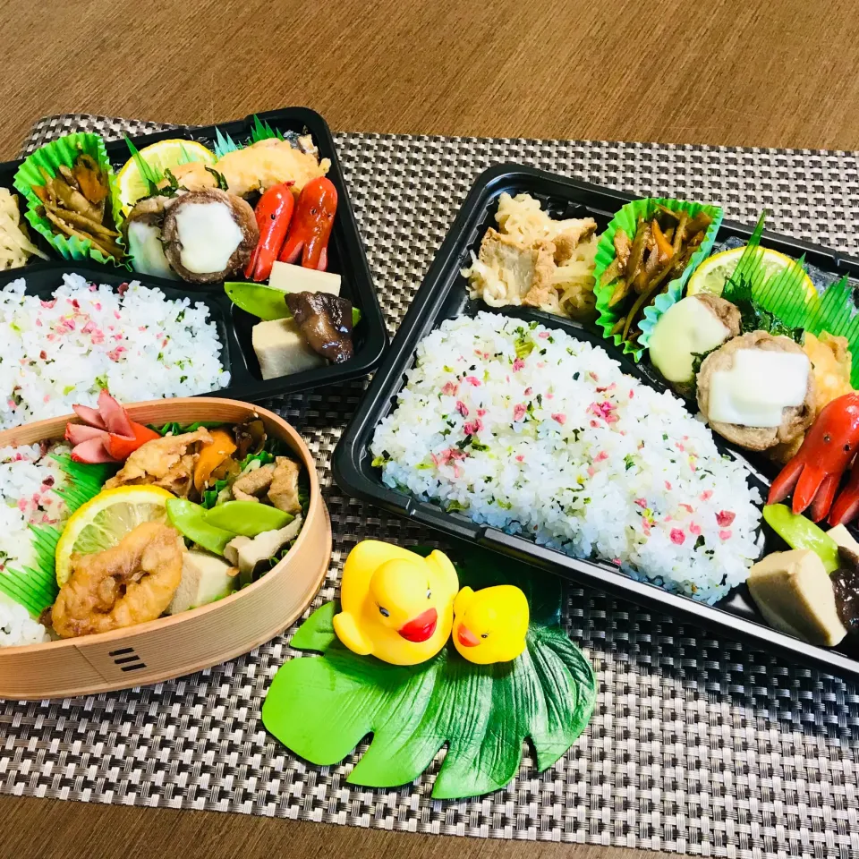 Snapdishの料理写真:子供達の置き弁🍱|nailsbayさん