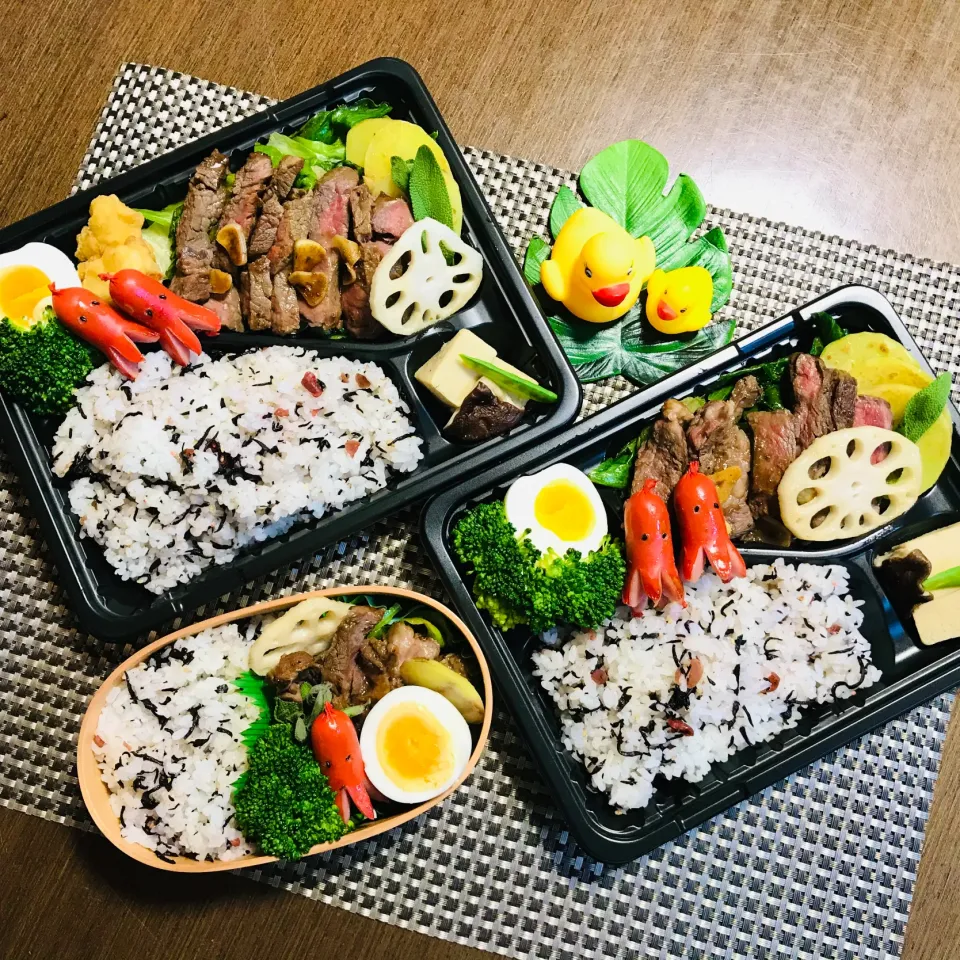 Snapdishの料理写真:子供達の置き弁🍱|nailsbayさん