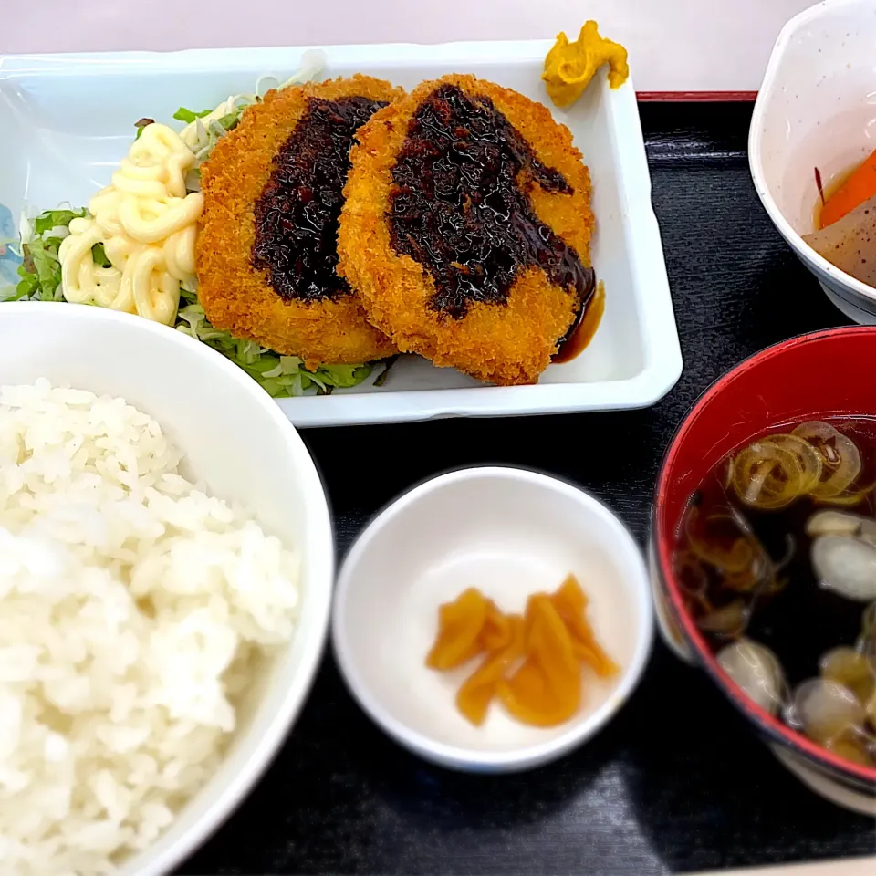 メンチカツ定食|あきちゃ☆彡さん