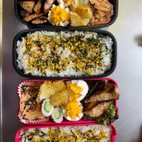 Snapdishの料理写真:久しぶりのお弁当|としちゃんさん