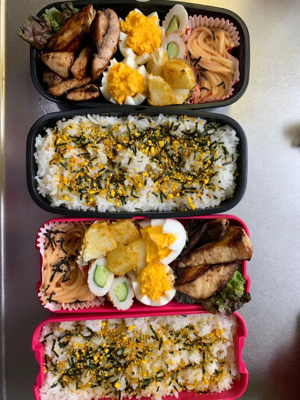 Snapdishの料理写真:久しぶりのお弁当|としちゃんさん