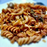 Tuna pasta with crab paste 😋|Christine Terradoさん