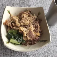 さっぱりめ牛丼 #酵素玄米|Modal ☺︎さん