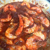 NJ's dish Sambal tumis udang ❤️|NJさん