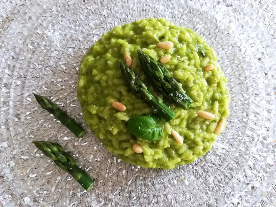 Risotto asparagi e pesto|VALEPICONE87さん