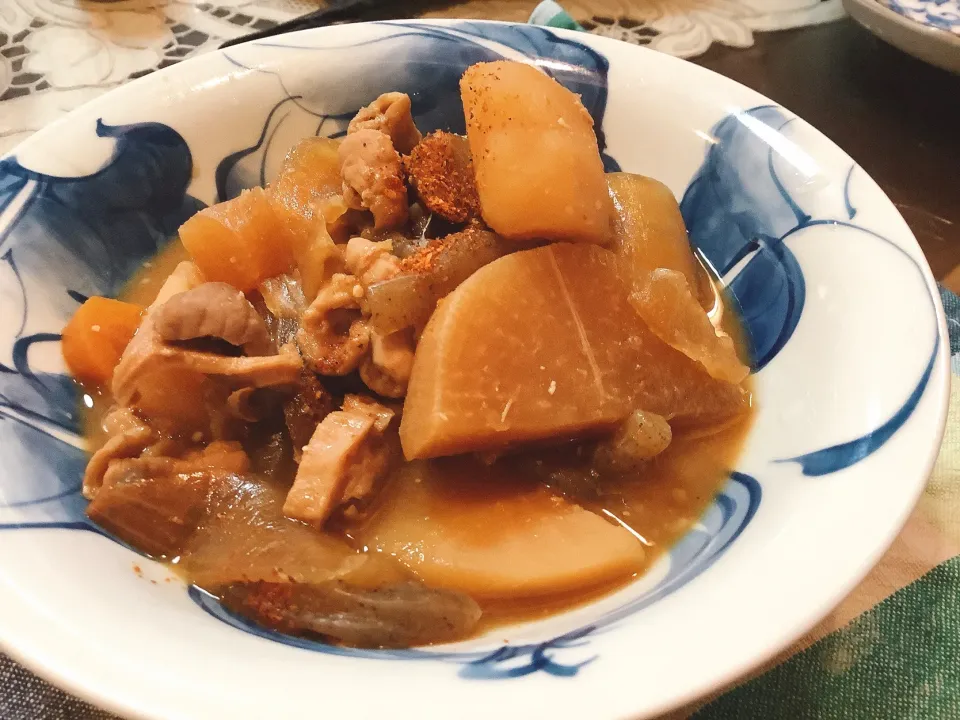 Snapdishの料理写真:もつ煮を作ってみた😋|アライさんさん