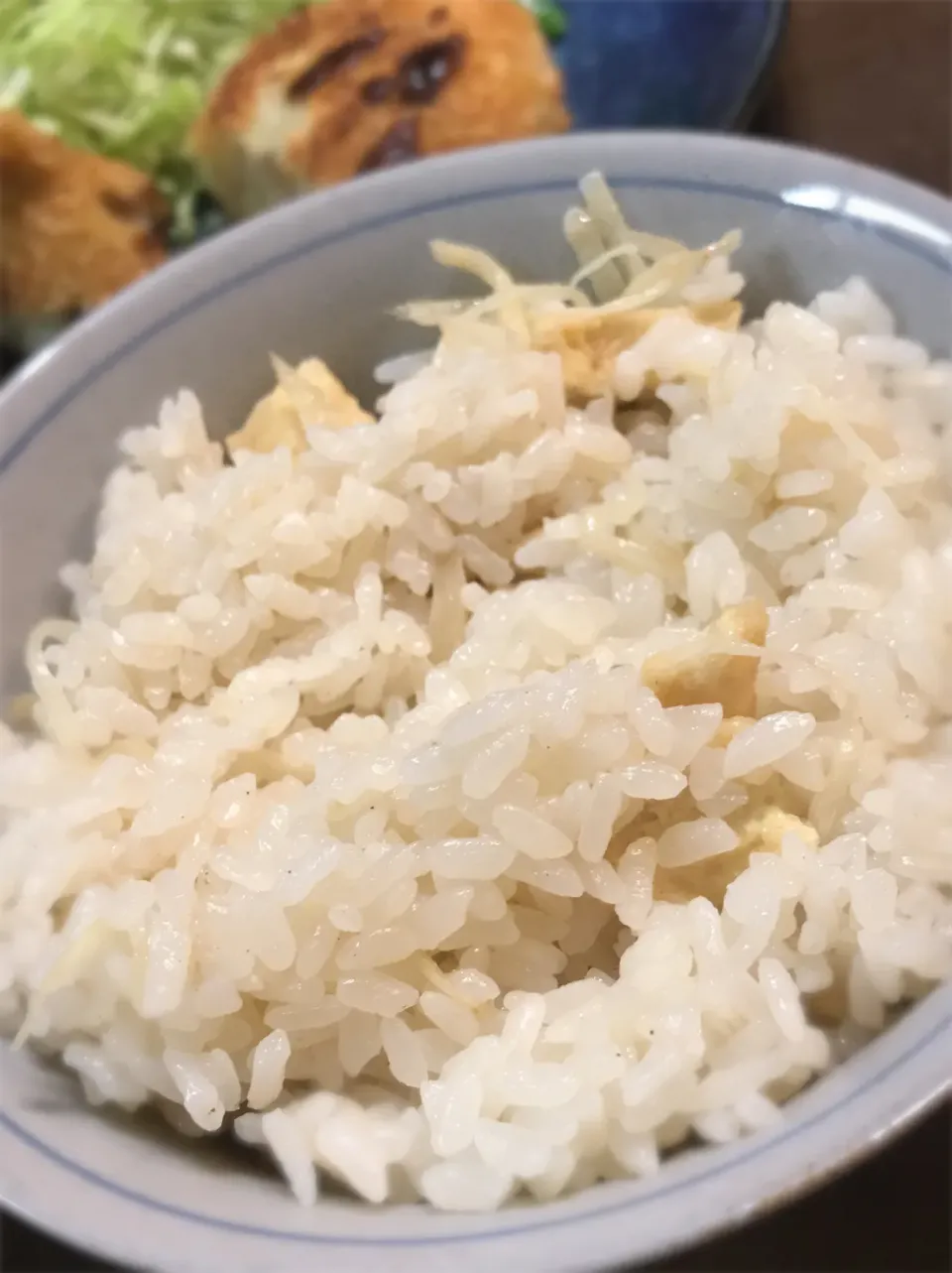 今年初の新生姜ご飯🍚|かおたまさん