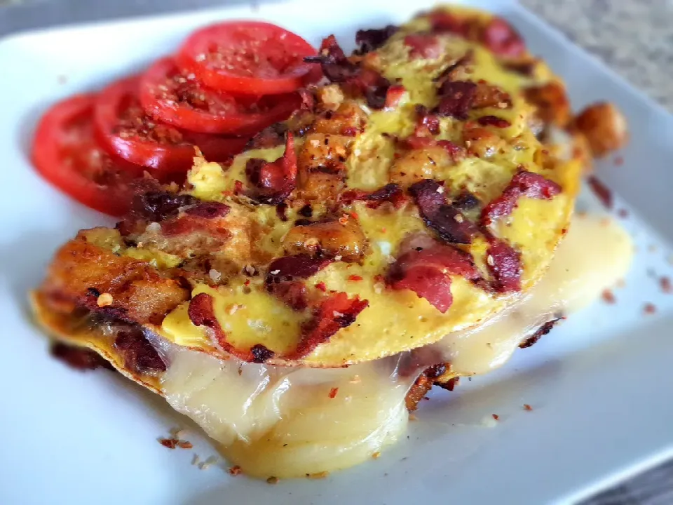 Bacon and Sweet Plantains Frittata|Miguel Ángelさん