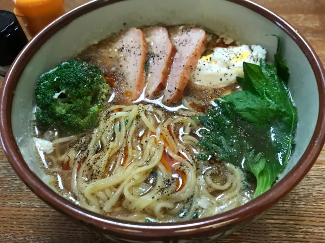 ラ王🍜、醤油味❗️ (๑•́ ₃ •̀๑)✨|サソリさん