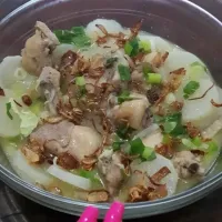 lobak soup ayam|OM(OngMira)さん