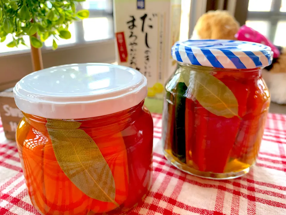 だしまろ酢でピクルス🥒|ビーグルさん