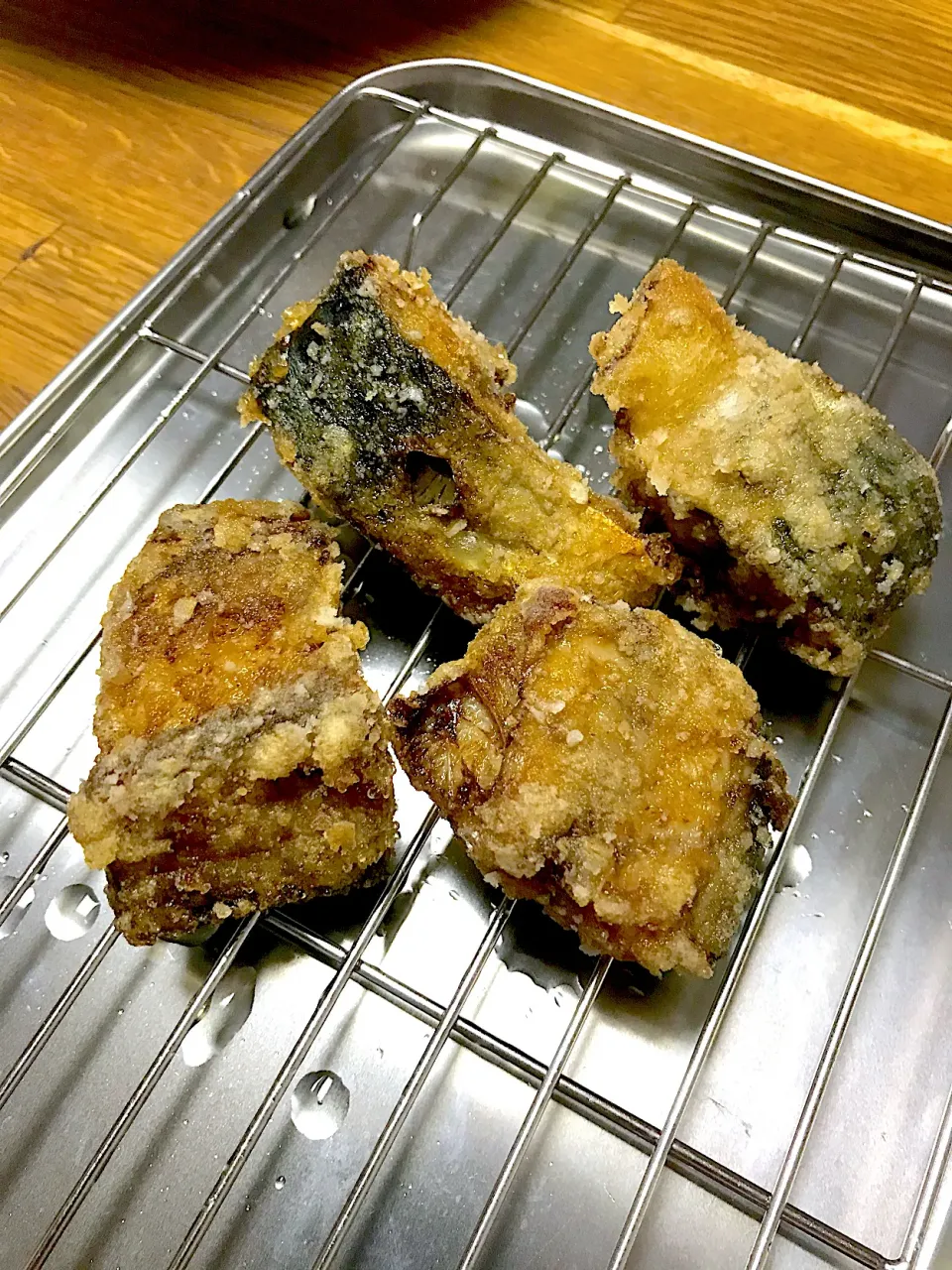 鯖の竜田揚げ　※揚げ上がり〜|morimi32さん