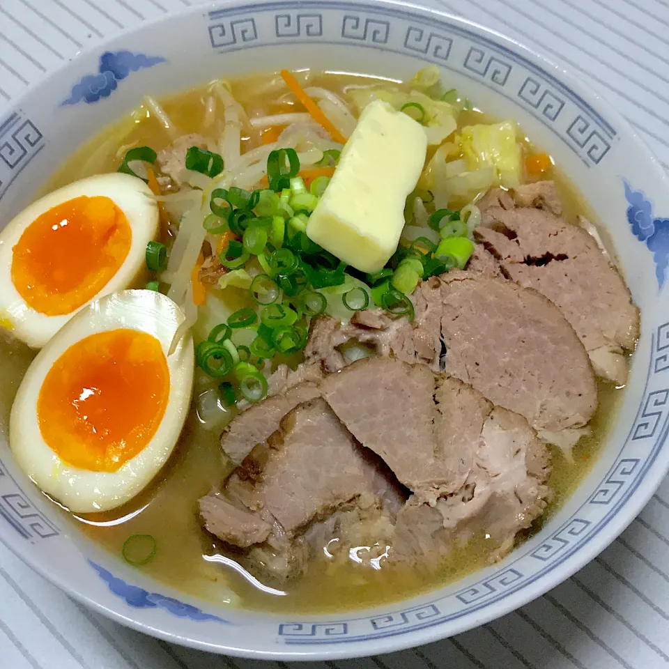 味噌バタチャーシュー麺|まさとさん