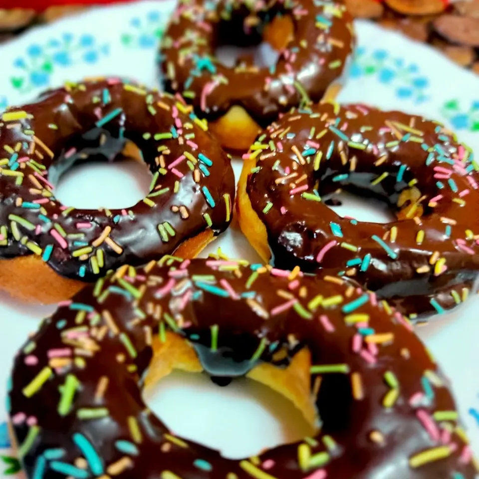 chocolate doughnuts|sansrishさん