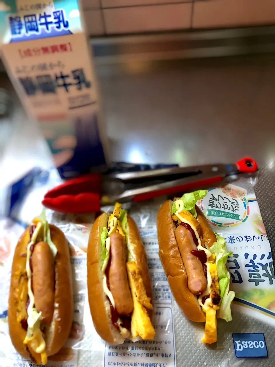 Snapdishの料理写真:私流 ホットドッグ🌭作りました|ブンタさん