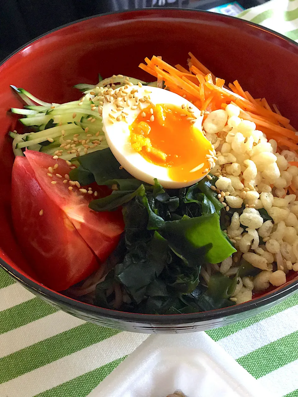 在宅ランチ　ぶっかけ蕎麦！|yukoさん